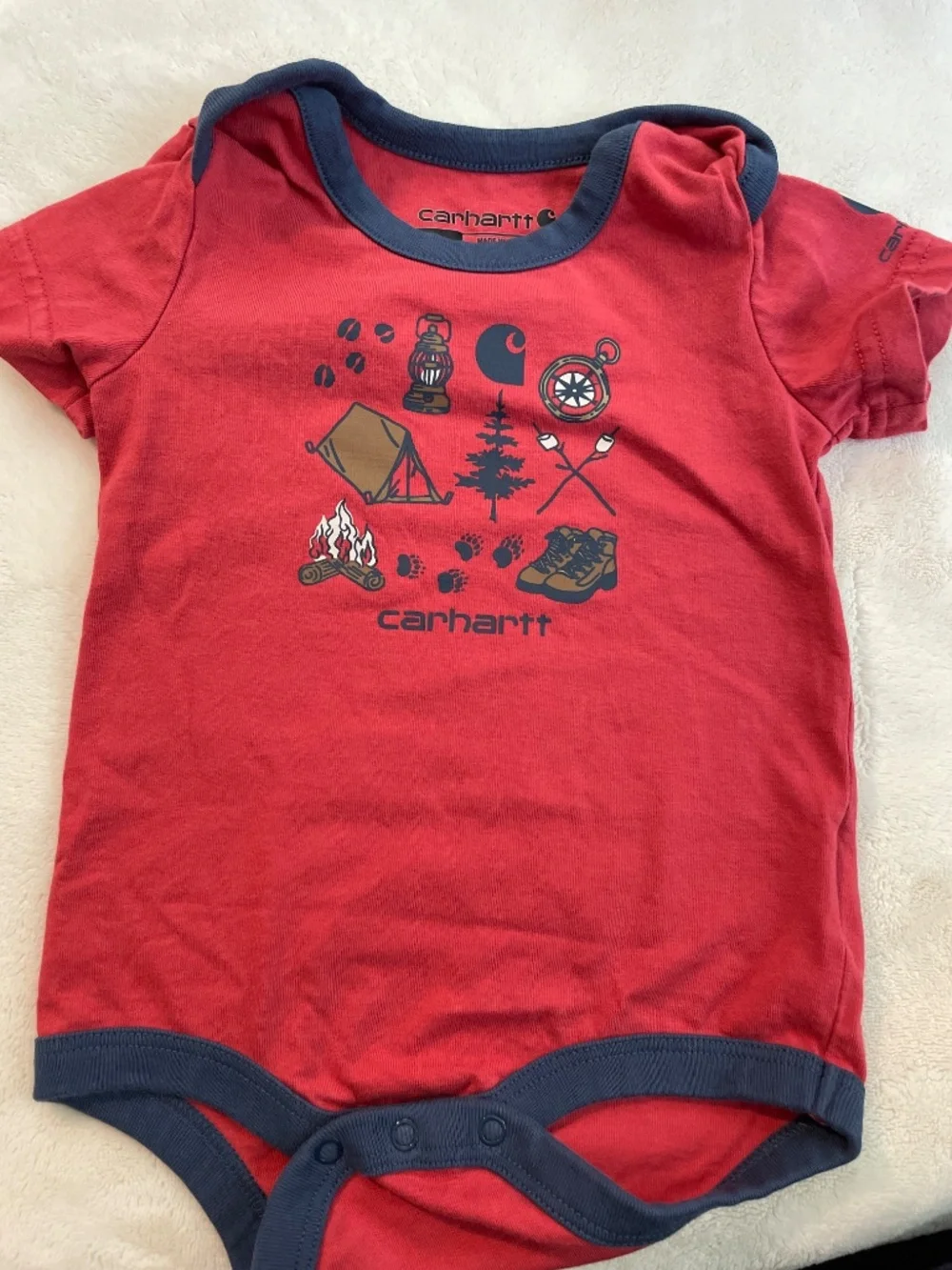 Carhartt baby onesie set